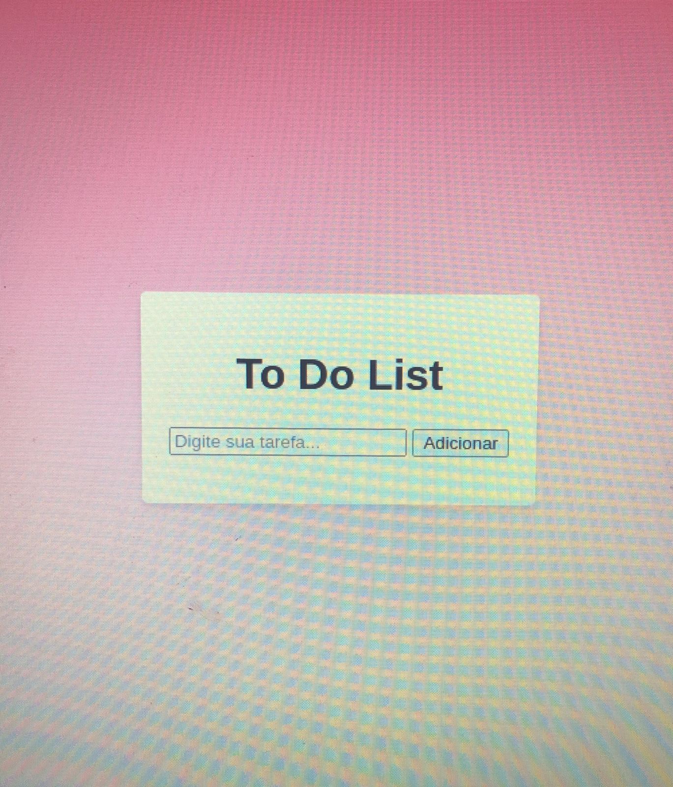 To-Do List